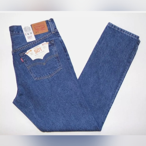 LEVI'S 501 Cone Mills, White Oak, Selvedge Button-fly Skinny Jeans Sz 27x28 - Picture 7 of 10